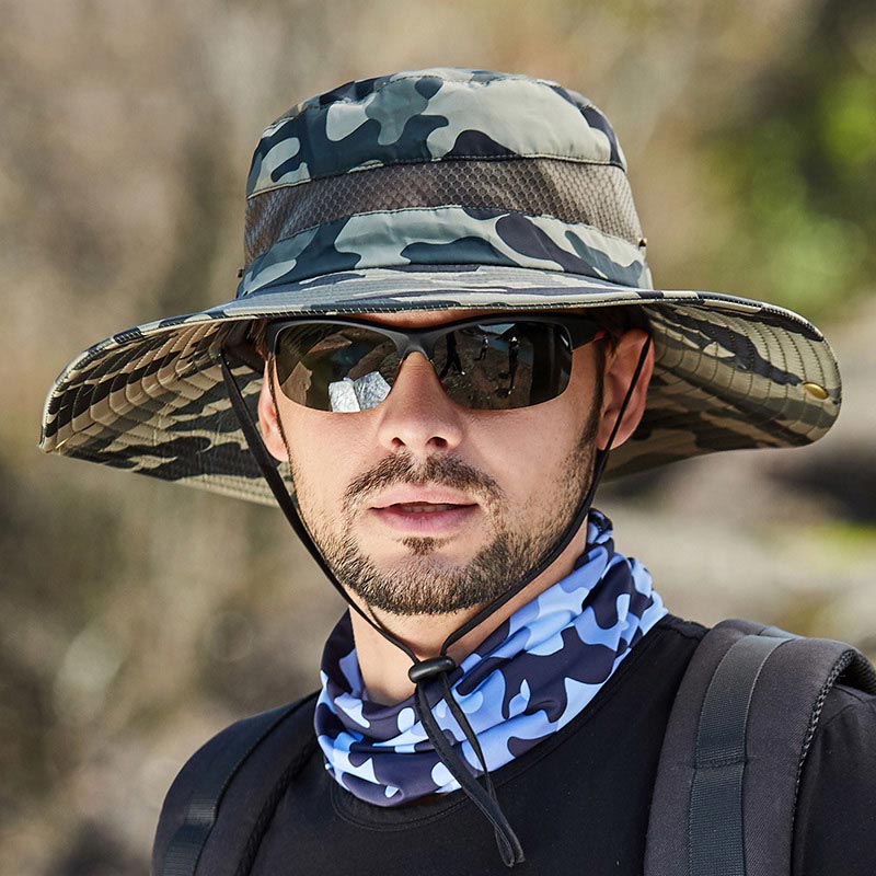 Funkce outdoorového pánského rybářského klobouku