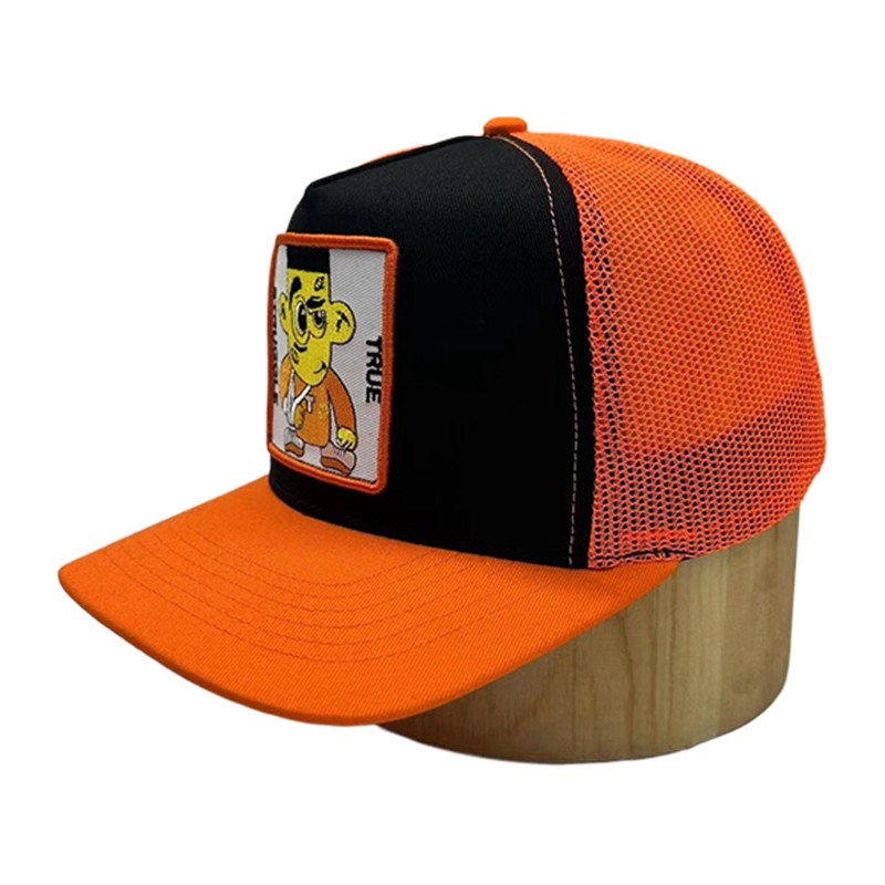 5 panelů Patch Baseball Mesh Hat