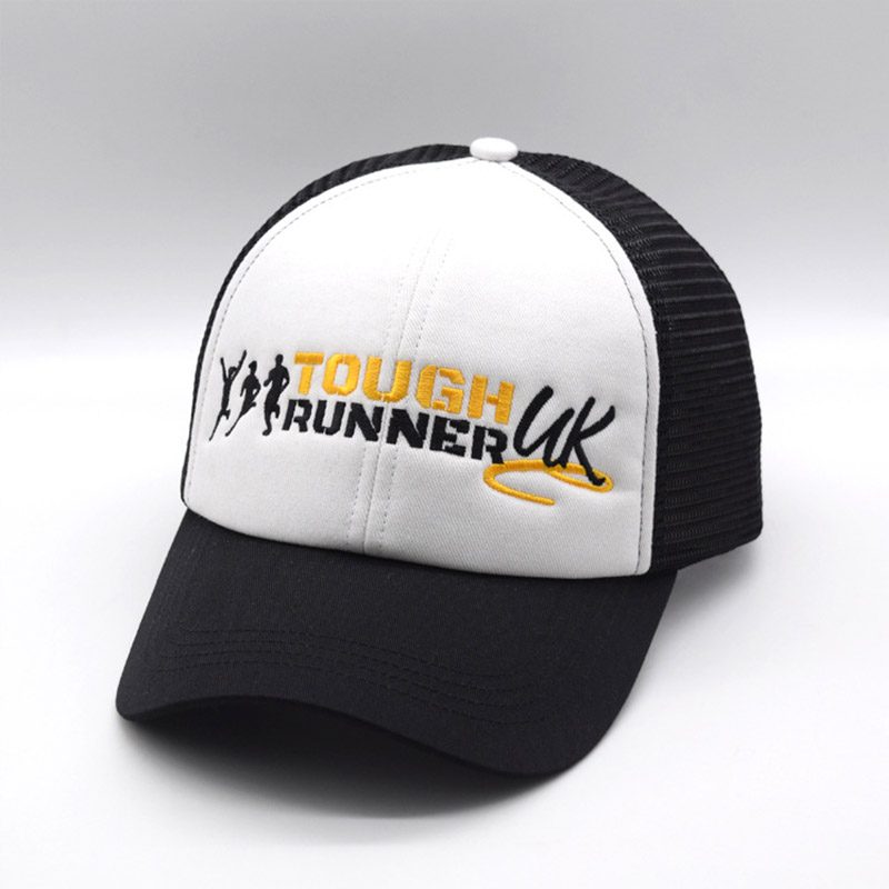 6 panel trucker hat